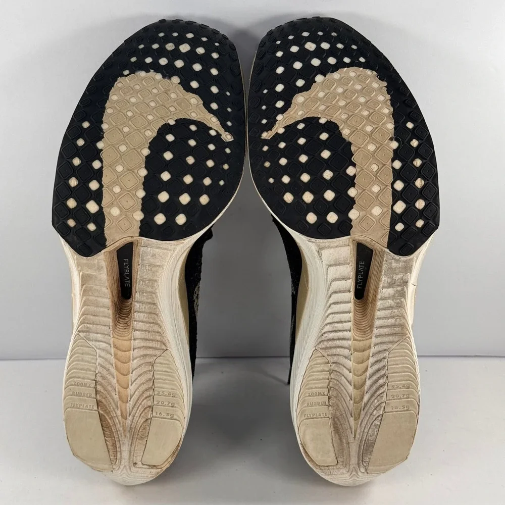 Nike Vaporfly 3 Black Metallic‎ Gold Running Shoes DV4129-001 Mens 7.5